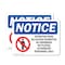 Signmission Detention Pond No Access Permitted Sign, Vinyl Decal, 10in W x 7in L, 2PK OS-2PACK-NS-D-710-L-10979 - alternate 1